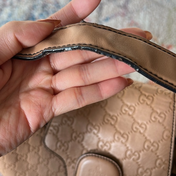 GUCCI Emily Hobo Guccissima Leather in Tan - Medium - Picture 9 of 16